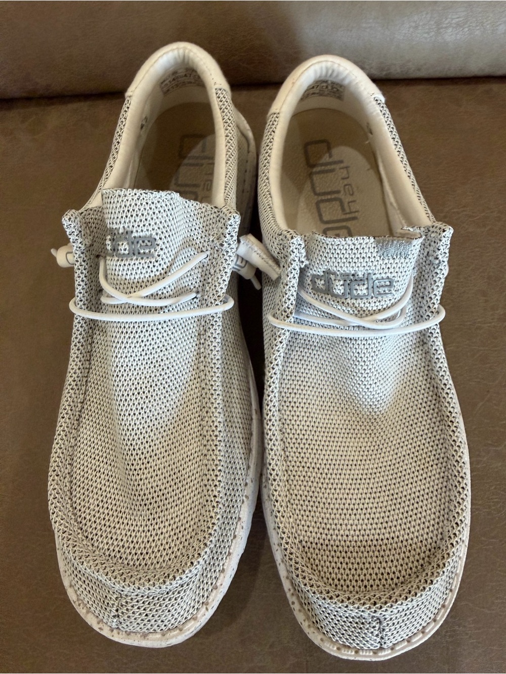 Hey Dude Wally Breeze Lightweight Slip-On Shoes - White